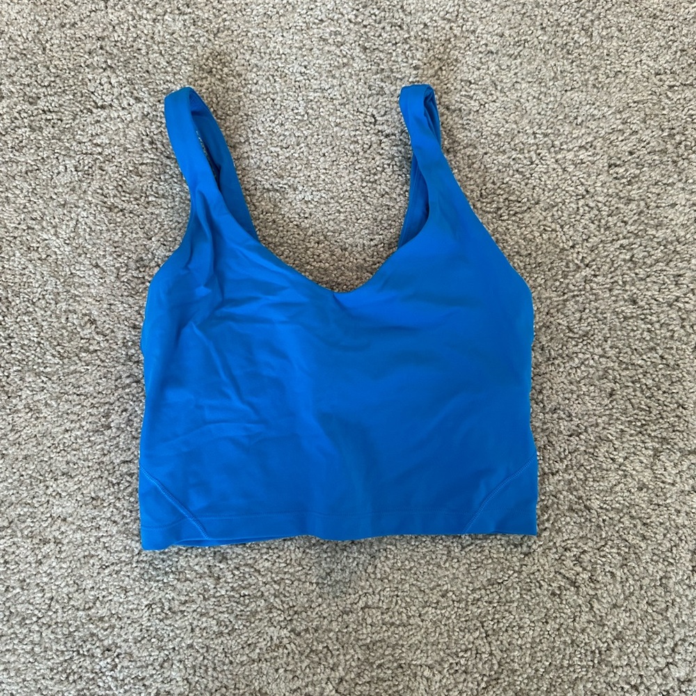 lululemon cropped workout top (align tank top)